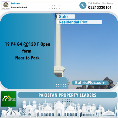 Residential Plot for Sale in Phase 4 - G4 Block -  Bahria Orchard, Lahore - (BP-178671)