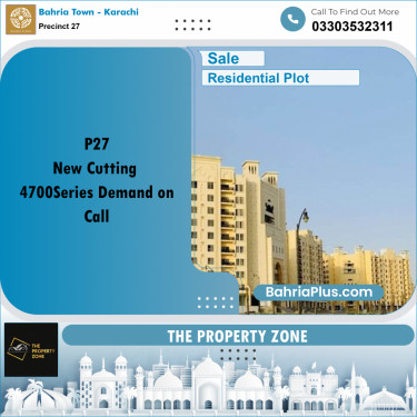 Residential Plot for Sale in Precinct 27 -  Bahria Town, Karachi - (BP-178735)