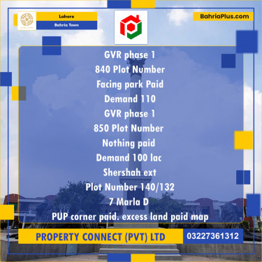 Residential Plot for Sale in Golf Phase 1 -  Bahria Town, Lahore - (BP-178886)