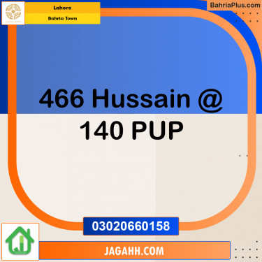 Residential Plot for Sale in Bahria Town, Lahore - (BP-178900)