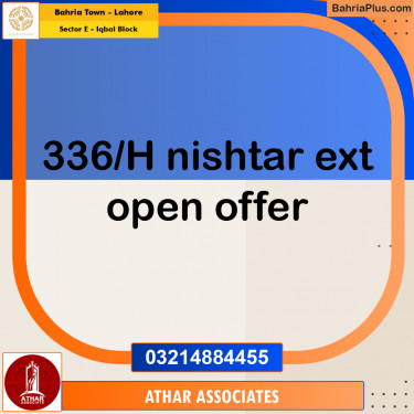 Residential Plot for Sale in Sector E - Iqbal Block -  Bahria Town, Lahore - (BP-179878)