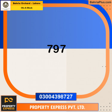 Residential Plot for Sale in OLC-A Block -  Bahria Orchard, Lahore - (BP-180341)
