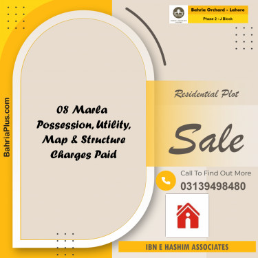 Residential Plot for Sale in Phase 2 - J Block -  Bahria Orchard, Lahore - (BP-181288)