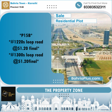 125 Sq. Yards Residential Plot for Sale in Precinct 15-B -  Bahria Town, Karachi - (BP-181939)