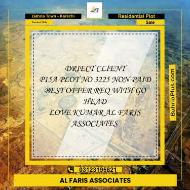 125 Sq. Yards Residential Plot for Sale in Precinct 15-A -  Bahria Town, Karachi - (BP-183132)