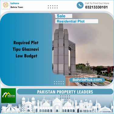Residential Plot for Sale in Bahria Town, Lahore - (BP-183373)