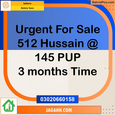 Residential Plot for Sale in Bahria Town, Lahore - (BP-183479)