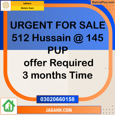 Residential Plot for Sale in Bahria Town, Lahore - (BP-183810)