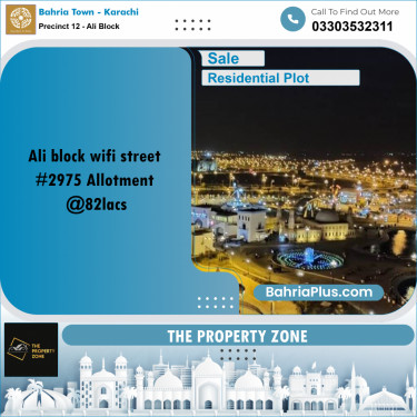 125 Sq. Yards Residential Plot for Sale in Precinct 12 - Ali Block -  Bahria Town, Karachi - (BP-184240)