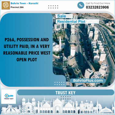 125 Sq. Yards Residential Plot for Sale in Precinct 26A -  Bahria Town, Karachi - (BP-184289)