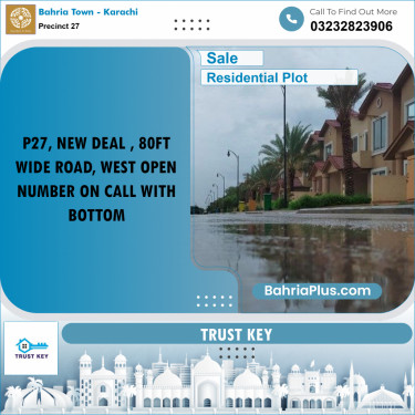 Residential Plot for Sale in Precinct 27 -  Bahria Town, Karachi - (BP-184290)
