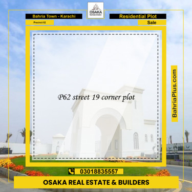 Residential Plot for Sale in Precinct 62 -  Bahria Town, Karachi - (BP-184349)