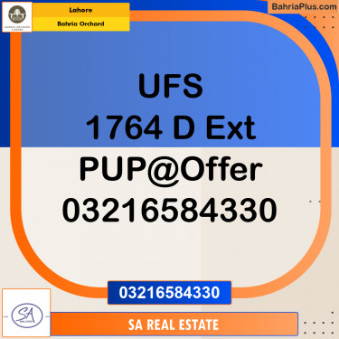 Residential Plot for Sale in Bahria Orchard, Lahore - (BP-184678)