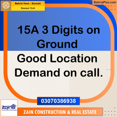 125 Sq. Yards Residential Plot for Sale in Precinct 15-A -  Bahria Town, Karachi - (BP-184713)