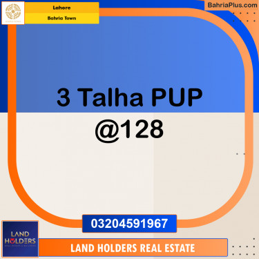 Residential Plot for Sale in Bahria Town, Lahore - (BP-184716)