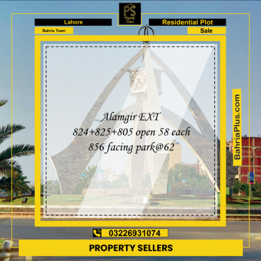 Residential Plot for Sale in Bahria Town, Lahore - (BP-184787)