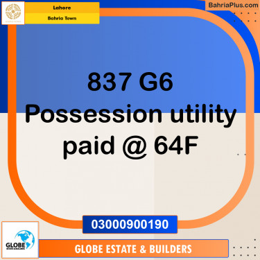 Residential Plot for Sale in Bahria Town, Lahore - (BP-185082)