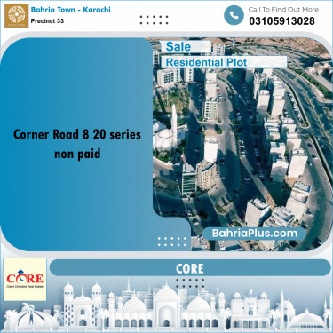 Residential Plot for Sale in Precinct 33 -  Bahria Town, Karachi - (BP-185144)