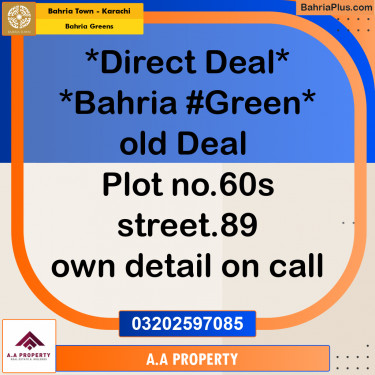 75 Sq. Yards Residential Plot for Sale in Bahria Greens -  Bahria Town, Karachi - (BP-185316)