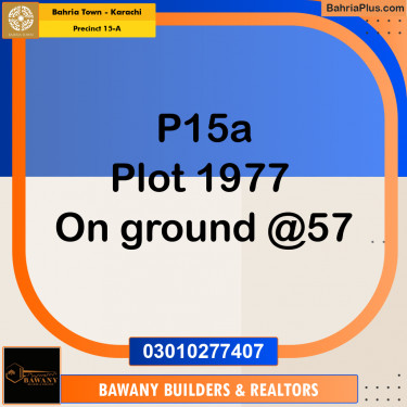 125 Sq. Yards Residential Plot for Sale in Precinct 15-A -  Bahria Town, Karachi - (BP-185872)