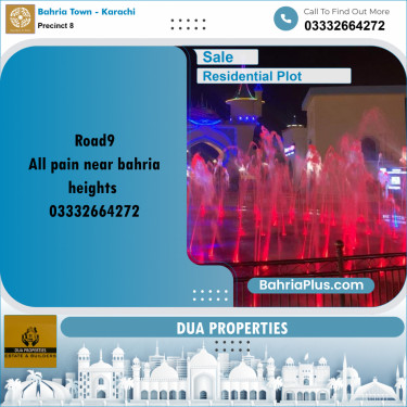 250 Sq. Yards Residential Plot for Sale in Precinct 8 -  Bahria Town, Karachi - (BP-185937)