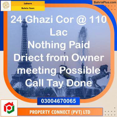 Residential Plot for Sale in Bahria Town, Lahore - (BP-186032)