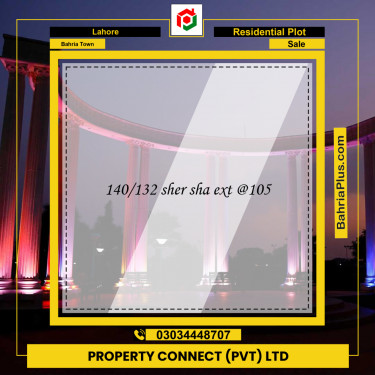 Residential Plot for Sale in Bahria Town, Lahore - (BP-186512)