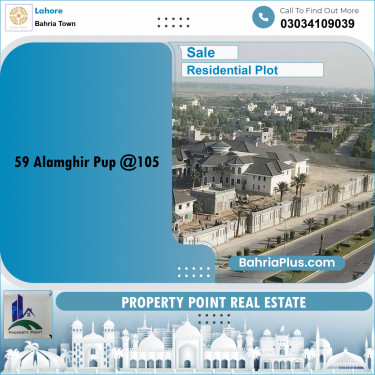 Residential Plot for Sale in Bahria Town, Lahore - (BP-186609)