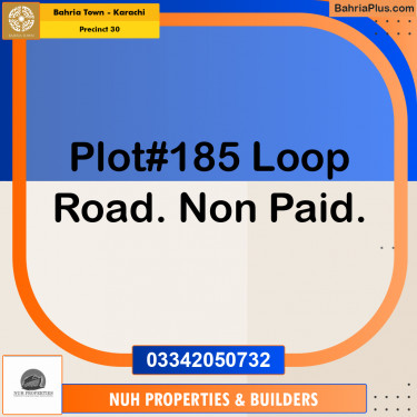 250 Sq. Yards Residential Plot for Sale in Precinct 30 -  Bahria Town, Karachi - (BP-186687)