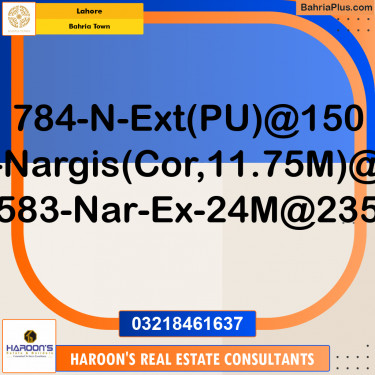 Residential Plot for Sale in Bahria Town, Lahore - (BP-186701)