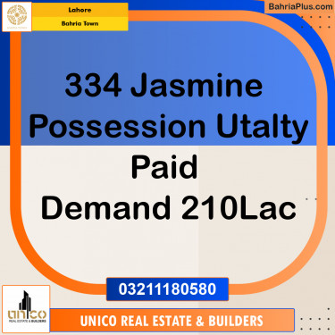 Residential Plot for Sale in Bahria Town, Lahore - (BP-187066)