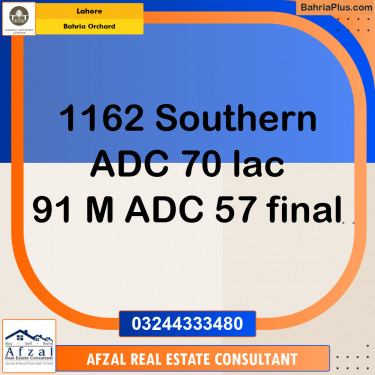 Residential Plot for Sale in Bahria Orchard, Lahore - (BP-187308)