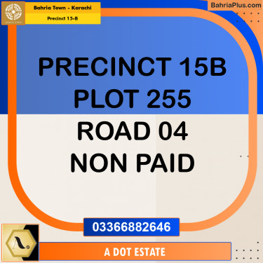 125 Sq. Yards Residential Plot for Sale in Precinct 15-B -  Bahria Town, Karachi - (BP-187411)