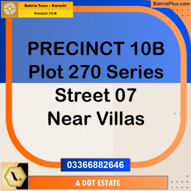 125 Sq. Yards Residential Plot for Sale in Precinct 10-B -  Bahria Town, Karachi - (BP-187412)