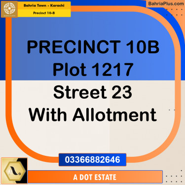 125 Sq. Yards Residential Plot for Sale in Precinct 10-B -  Bahria Town, Karachi - (BP-187421)