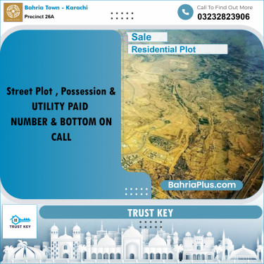 125 Sq. Yards Residential Plot for Sale in Precinct 26A -  Bahria Town, Karachi - (BP-188160)