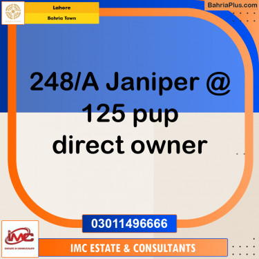 Residential Plot for Sale in Bahria Town, Lahore - (BP-188602)
