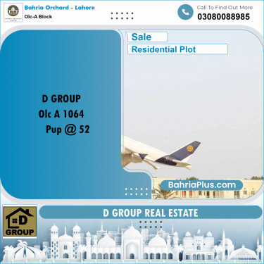 Residential Plot for Sale in OLC-A Block -  Bahria Orchard, Lahore - (BP-188634)