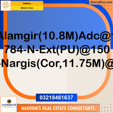 Residential Plot for Sale in Bahria Town, Lahore - (BP-189111)