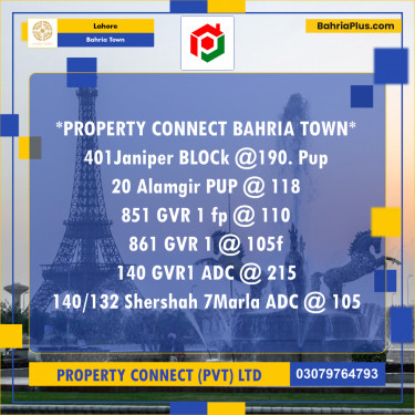 Residential Plot for Sale in Bahria Town, Lahore - (BP-189154)