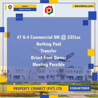 Commercial Plot for Sale in Bahria Orchard, Lahore - (BP-189316)