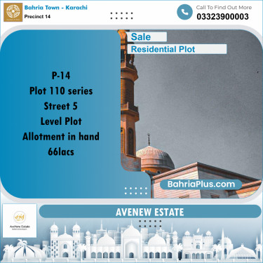 125 Sq. Yards Residential Plot for Sale in Precinct 14 -  Bahria Town, Karachi - (BP-189409)