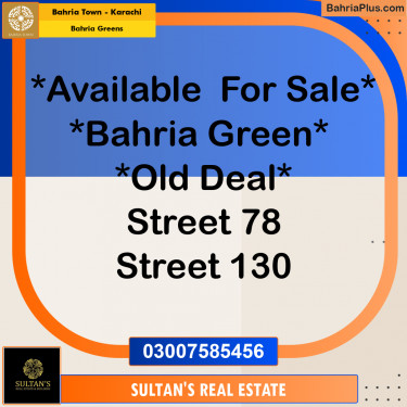 75 Sq. Yards Residential Plot for Sale in Bahria Greens -  Bahria Town, Karachi - (BP-190261)