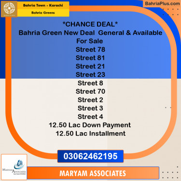 75 Sq. Yards Residential Plot for Sale in Bahria Greens -  Bahria Town, Karachi - (BP-191238)