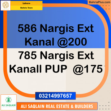 Residential Plot for Sale in Bahria Town, Lahore - (BP-191409)