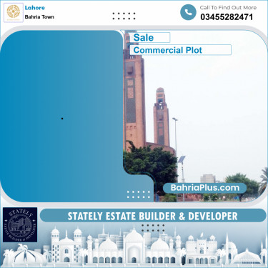 Commercial Plot for Sale in Bahria Town, Lahore - (BP-191477)