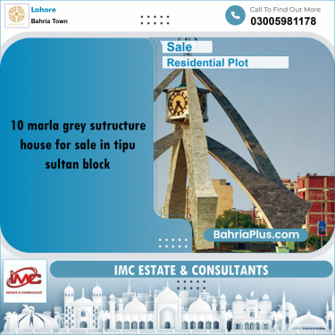 Residential Plot for Sale in Bahria Town, Lahore - (BP-191627)