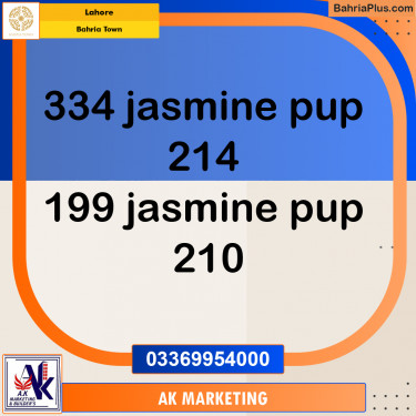 Residential Plot for Sale in Bahria Town, Lahore - (BP-191716)