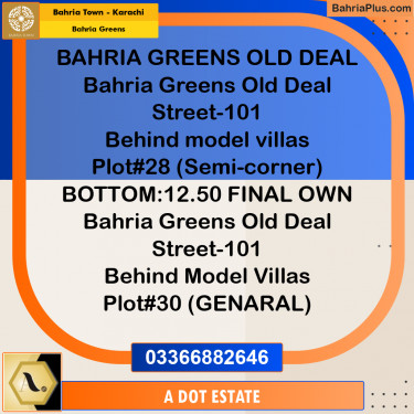 75 Sq. Yards Residential Plot for Sale in Bahria Greens -  Bahria Town, Karachi - (BP-192162)