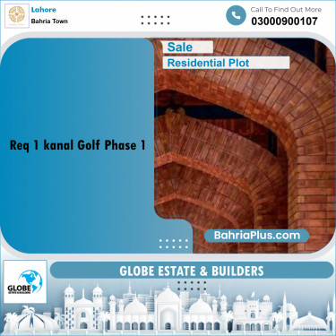 Residential Plot for Sale in Bahria Town, Lahore - (BP-192267)